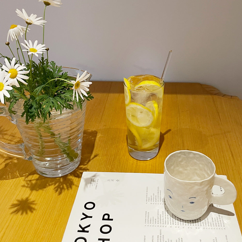 Vintorio GoodGlassware Highball Glass with Iced Lemonade