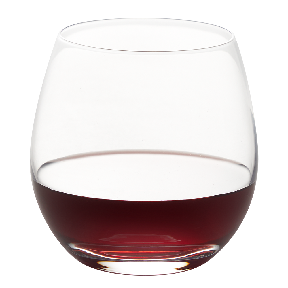 Vintorio GoodGlassware All-purpose Stemless Wine Glasses Set