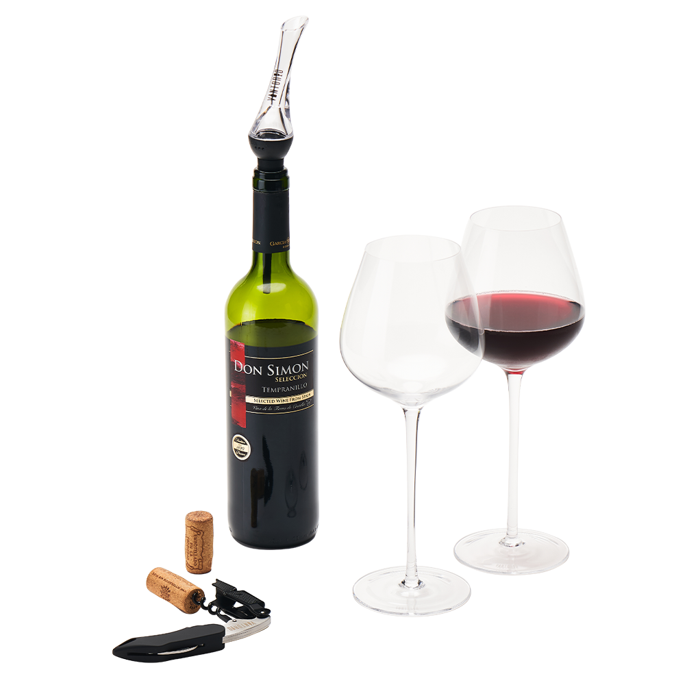 Vintorio Wine Essentials Gift Set Box