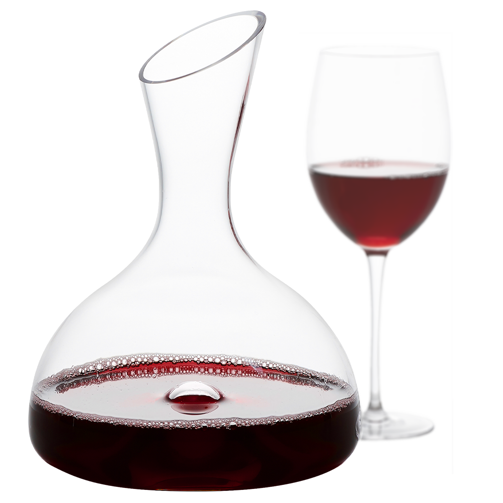Vintorio GoodGlassware Personal Red Wine Decanter with Cabernet Glass