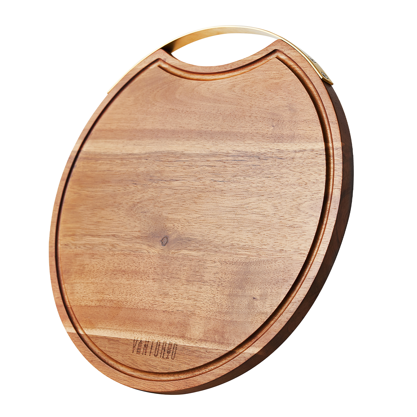 Vintorio Wood Cheese Board with Handle