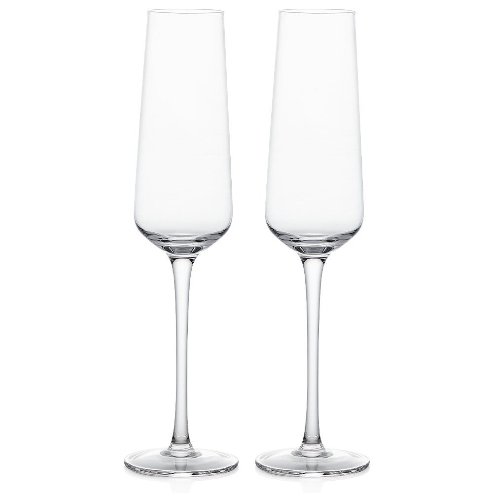 Vintorio GoodGlassware Champagne Glasses Set of 4