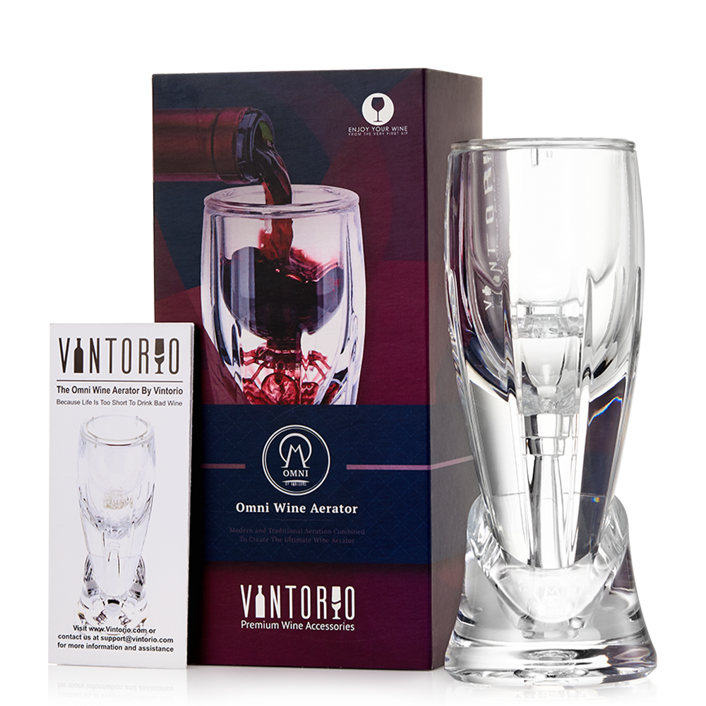 Vintorio Wine Aerator and Rapid Decanter - Omni Edition