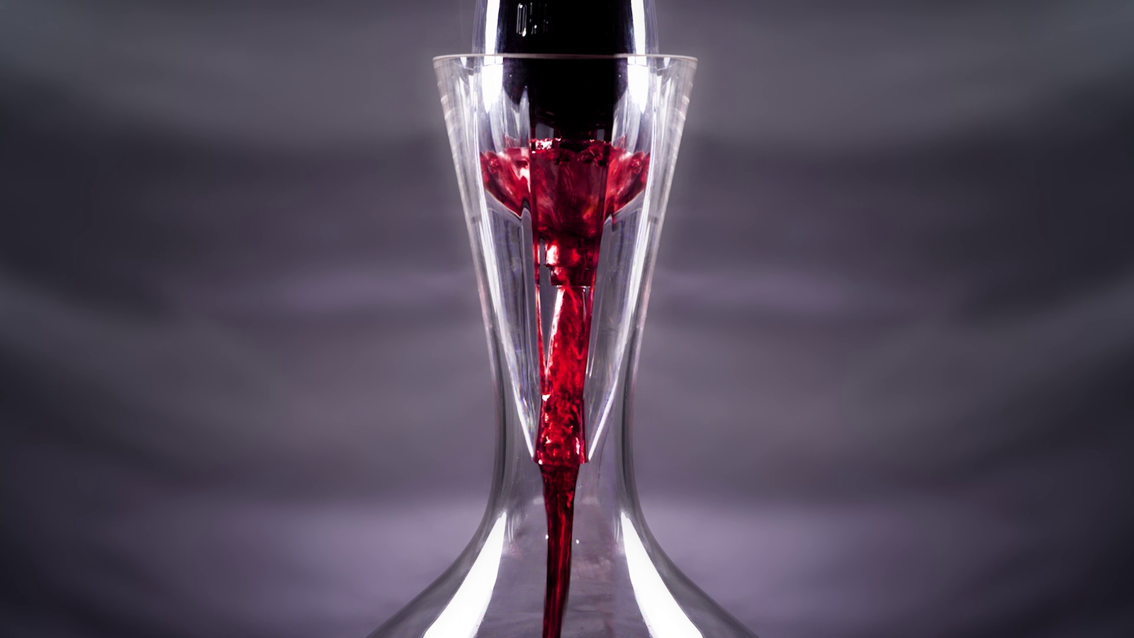 Vintorio Citadel Wine Decanter with Omni Wine Aerator Bundle