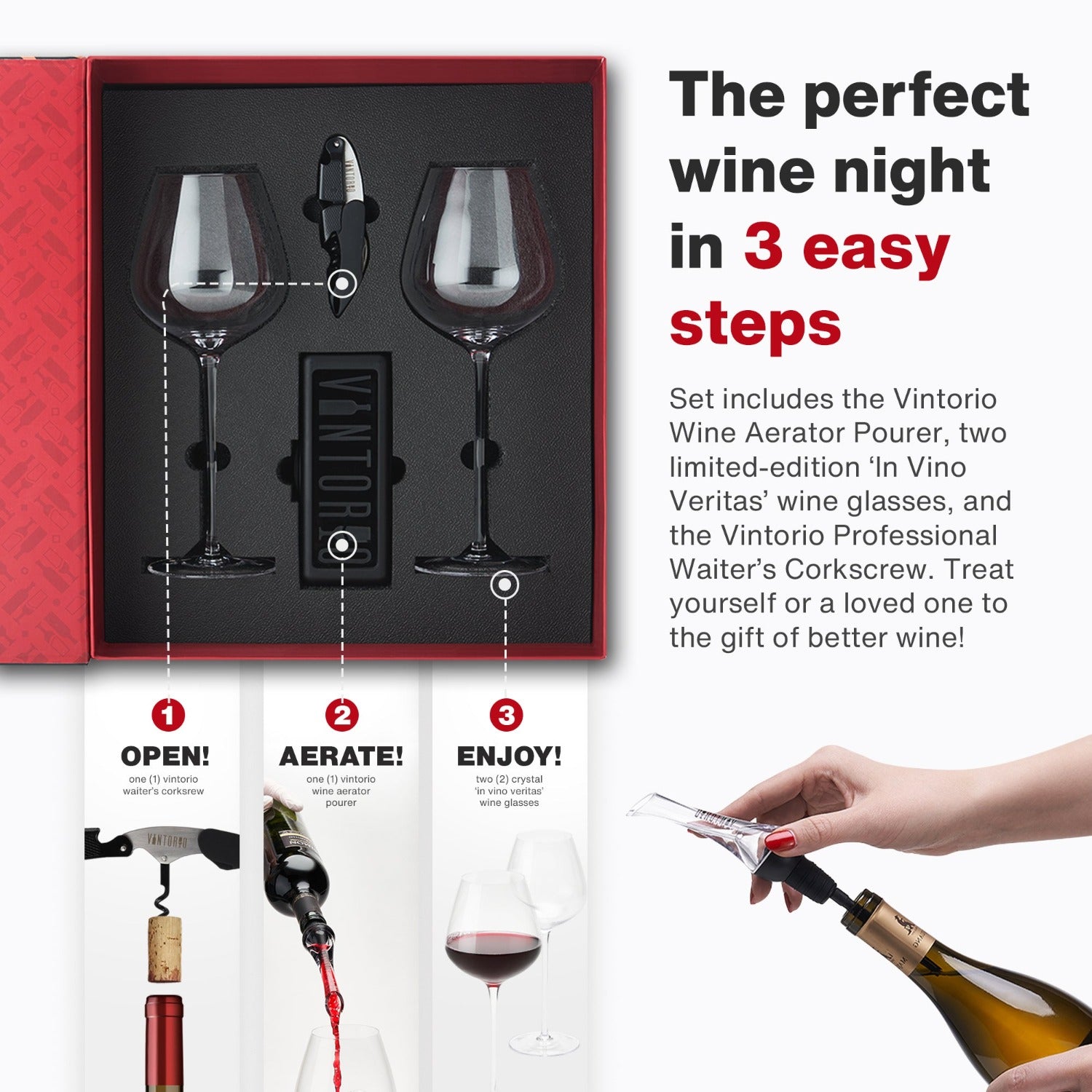 Wine accessories gifts cheap