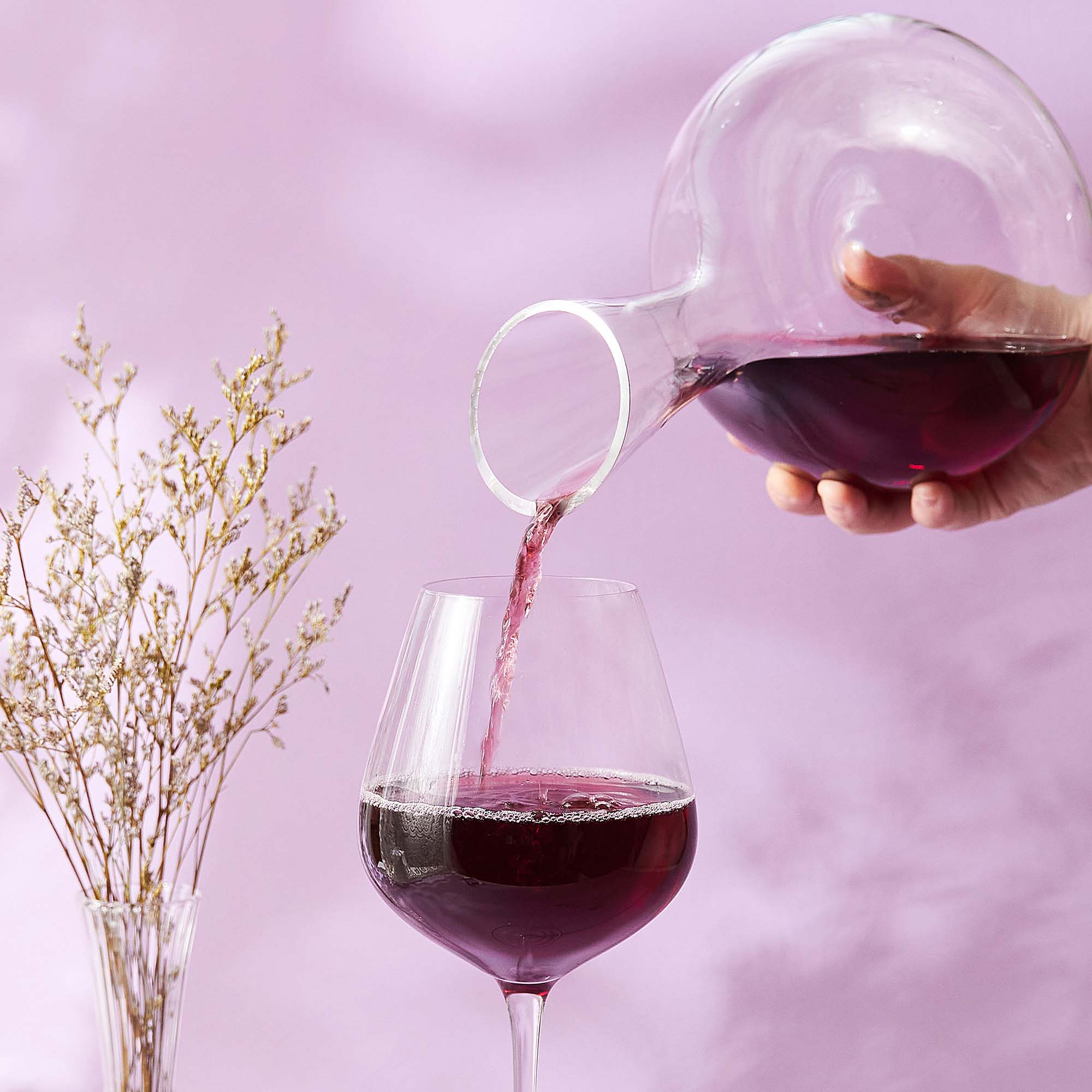 GoodGlassware Personal Wine Decanter