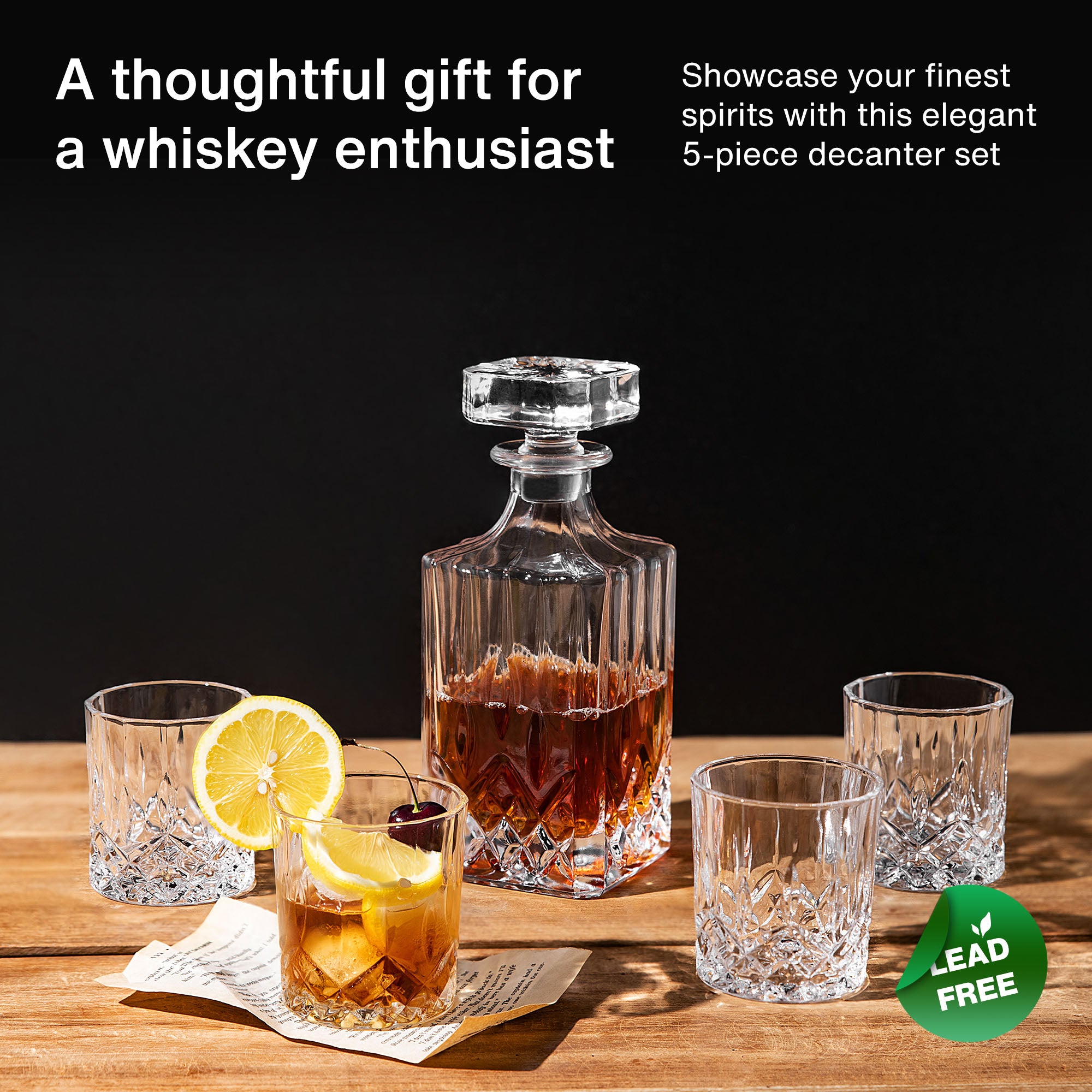 Drinking Glasses - Shop Fancy Whiskey Glass Set